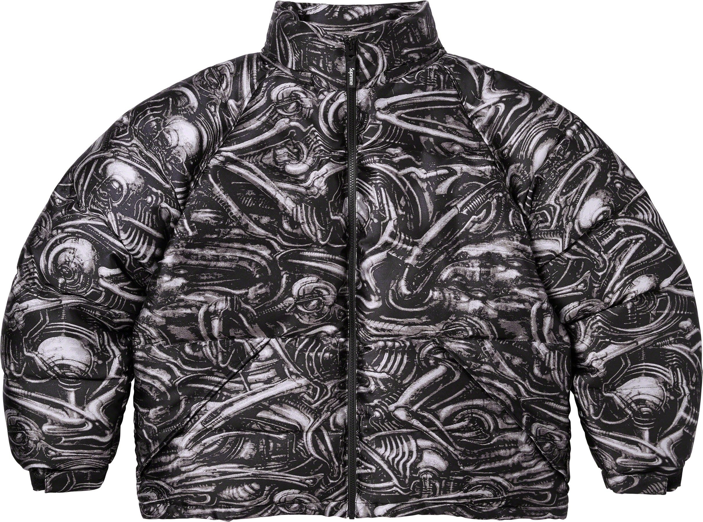H.R. Giger Jacquard Down Puffer Jacket view 7
